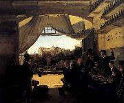 Franz Ludwig Catel, Crown Prince Ludwig in the Spanish Wine Tavern in Rome